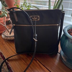 Kate Spade New York Black Nylon Crossbody Bag